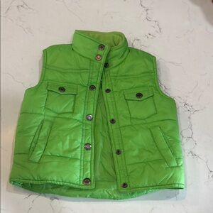 Vibrant Green Puffer Vest